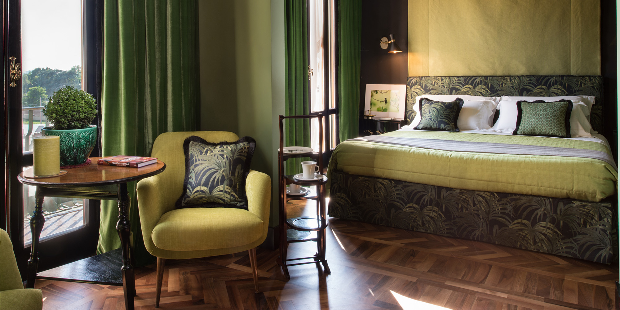 accommodation Italy Florence 1 main Velona's Jungle boutique hotel in Florence Italy