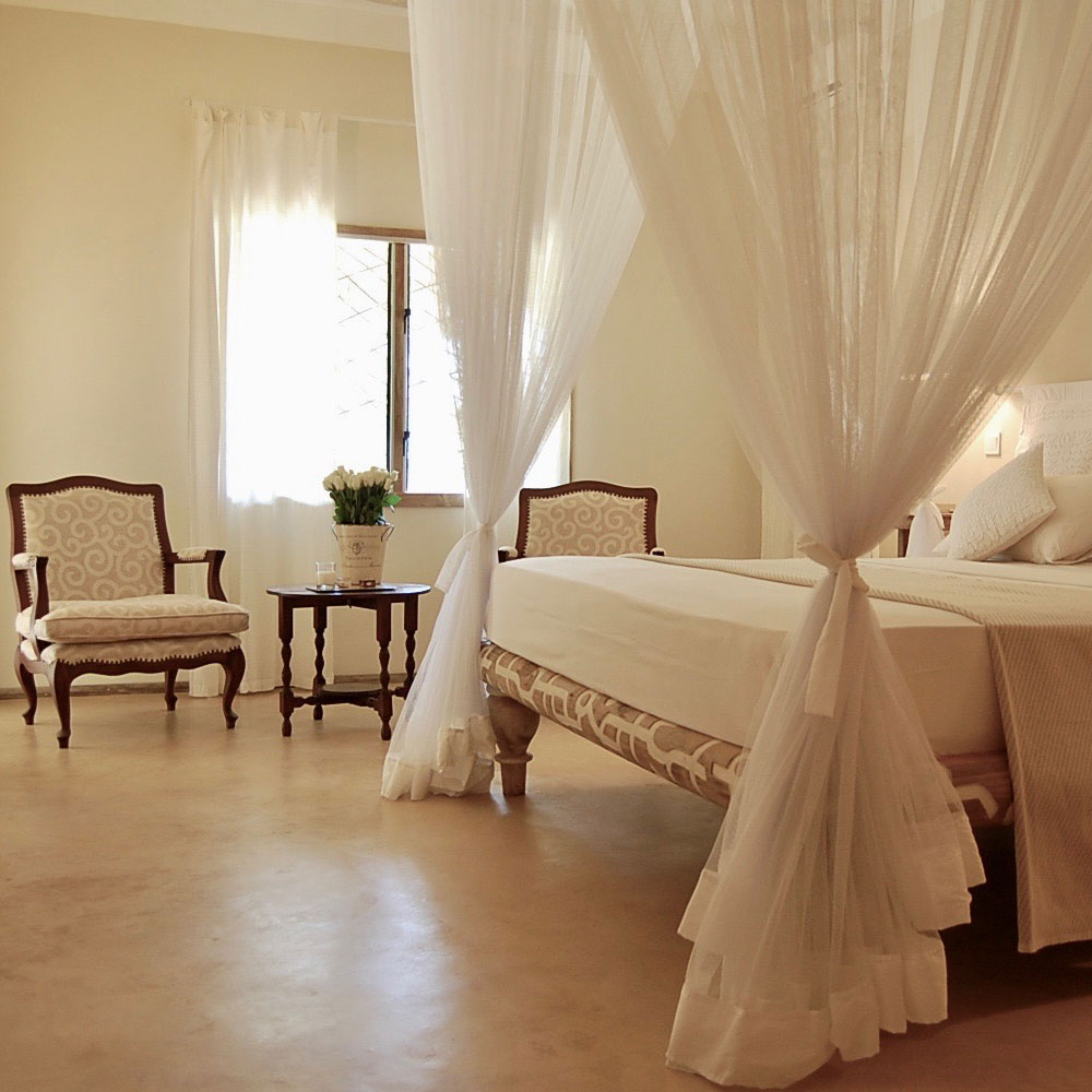 Cozy Point bedroom: boutique hotel kenya