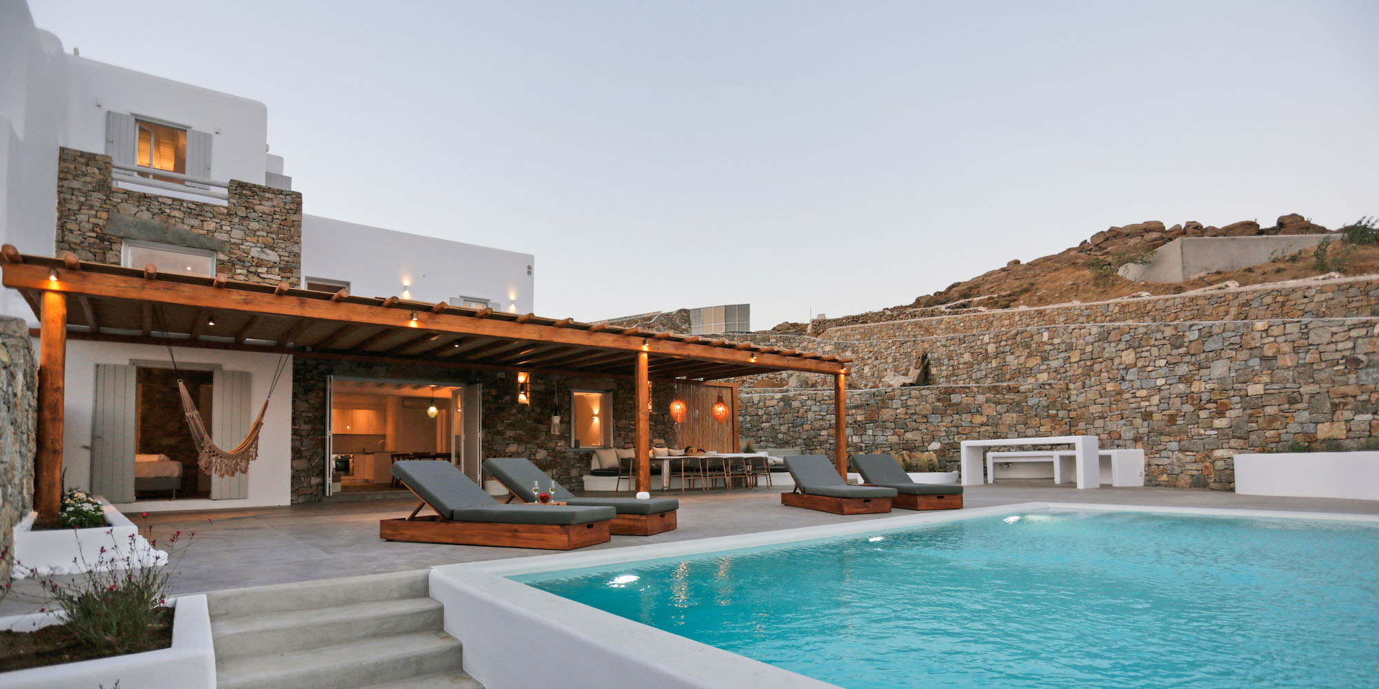 Case a Mykonos, Villa Lydia: pool