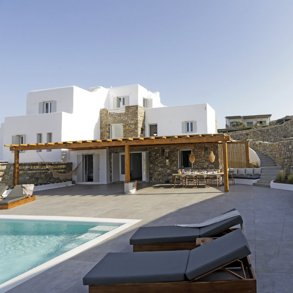 Case a Mykonos, Villa Lydia: exteriors