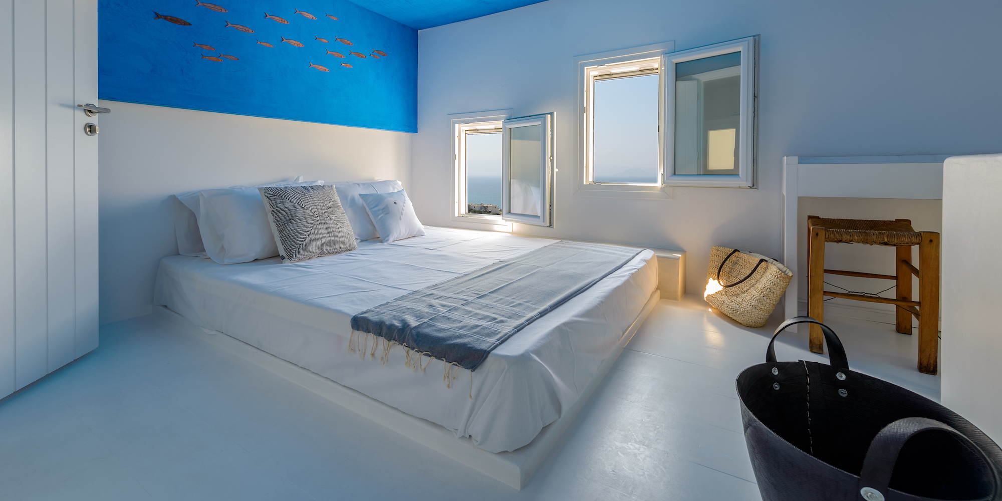 Naxos Villa Holidays: Villa Venti bedroom