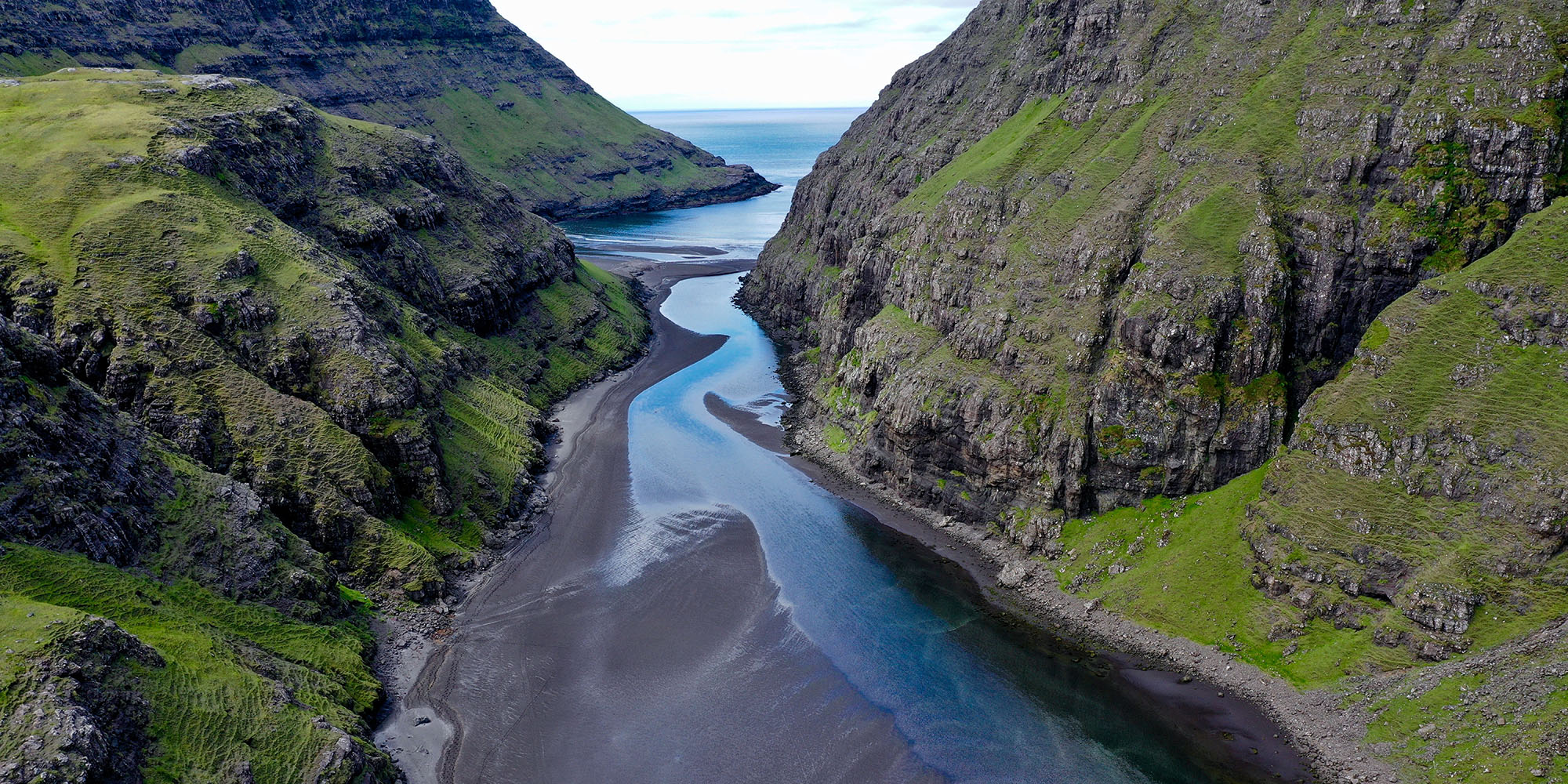 How to get to the Faroe Islands: panoramic spot