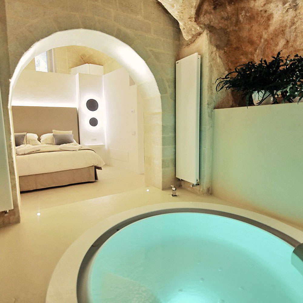Matera hotel: luxury suite Anima Pietra