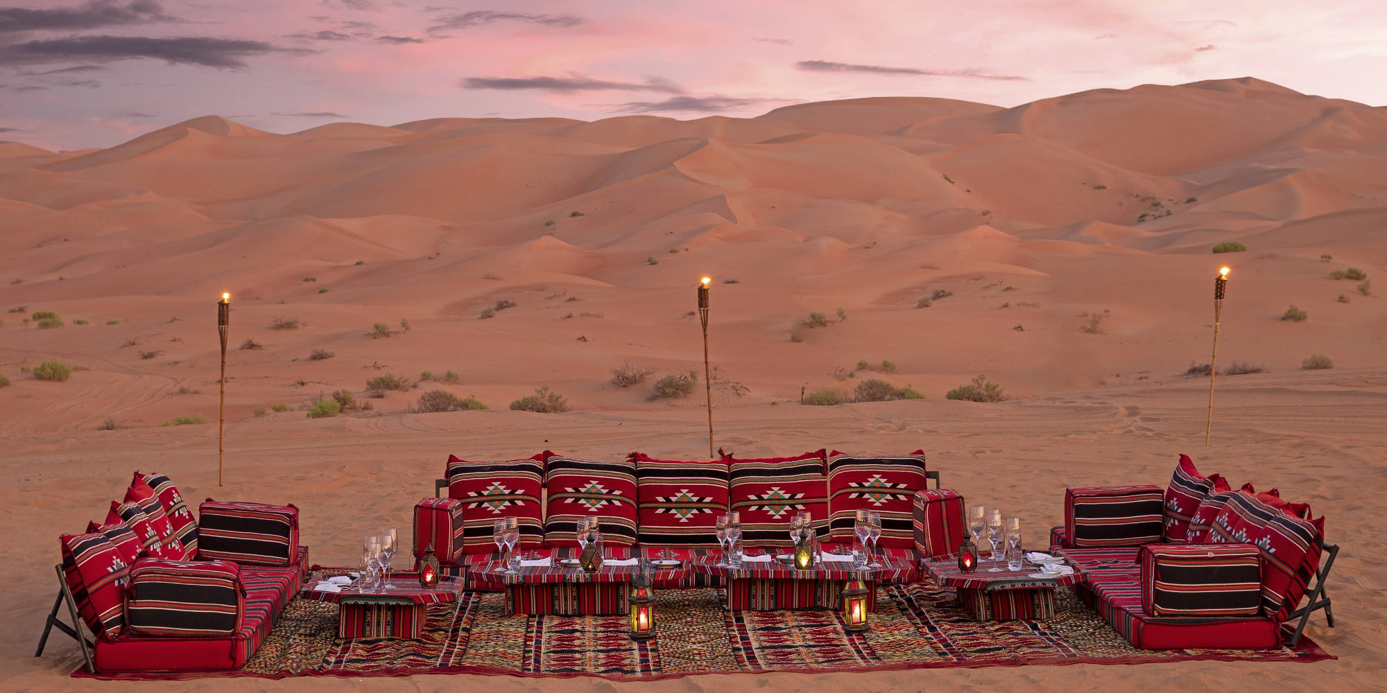 Abu Dhabi resort in the desert