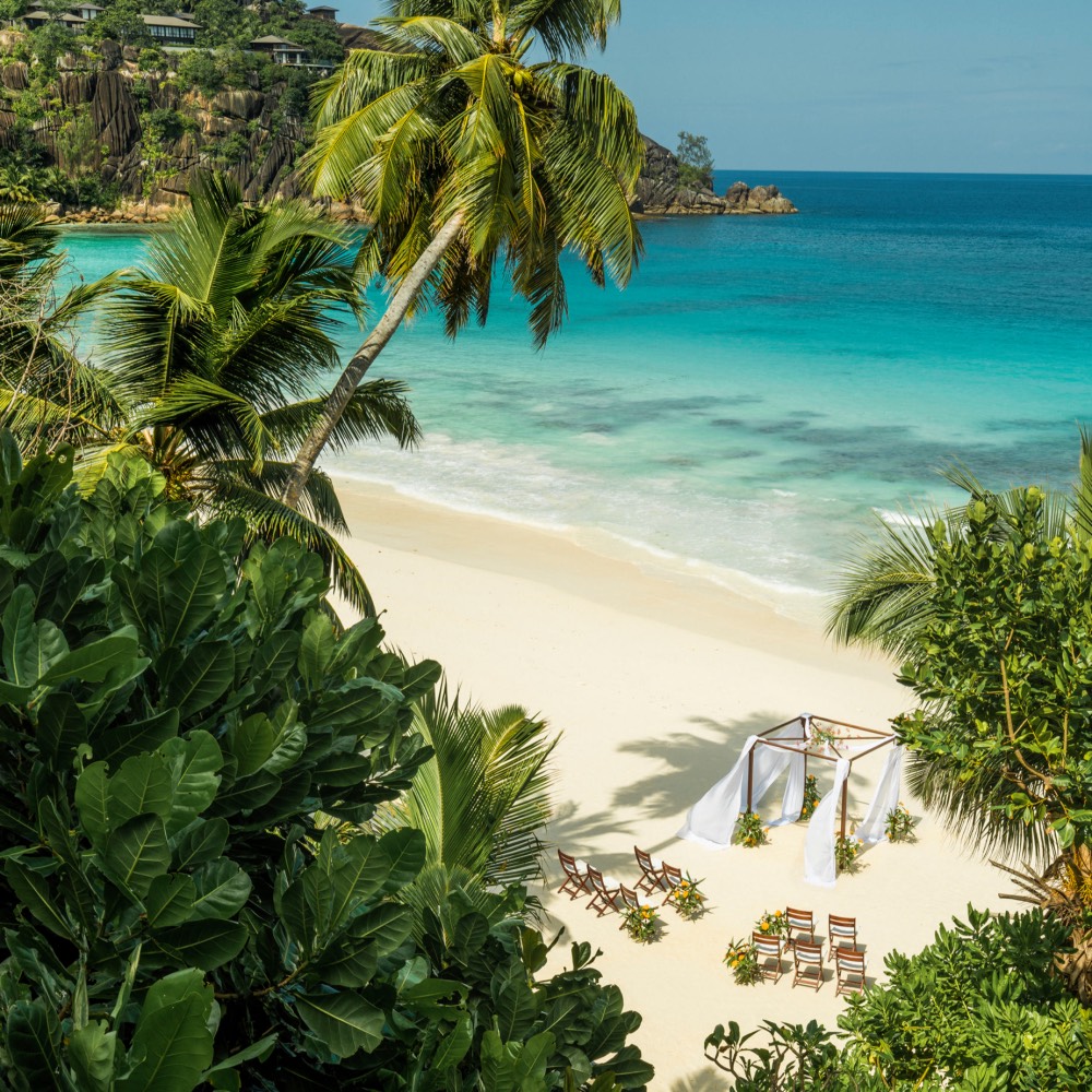 Four Seasons Resort Seychelles mahe view