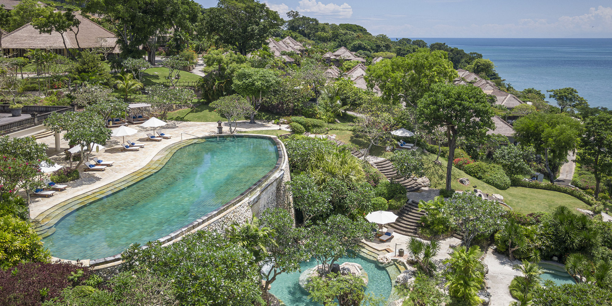 Four Seasons Bali at Jimbaran Jimbaran Resort Pools WIDE BREAK