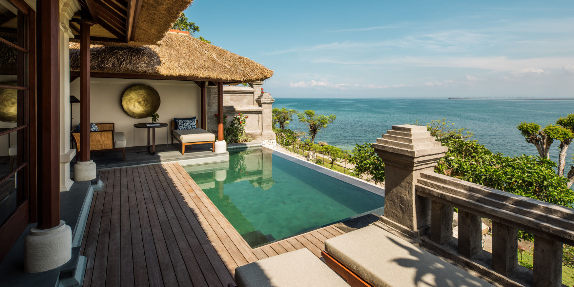 Four Seasons Bali at Jimbaran Premier Ocean Villas Pool WIDE